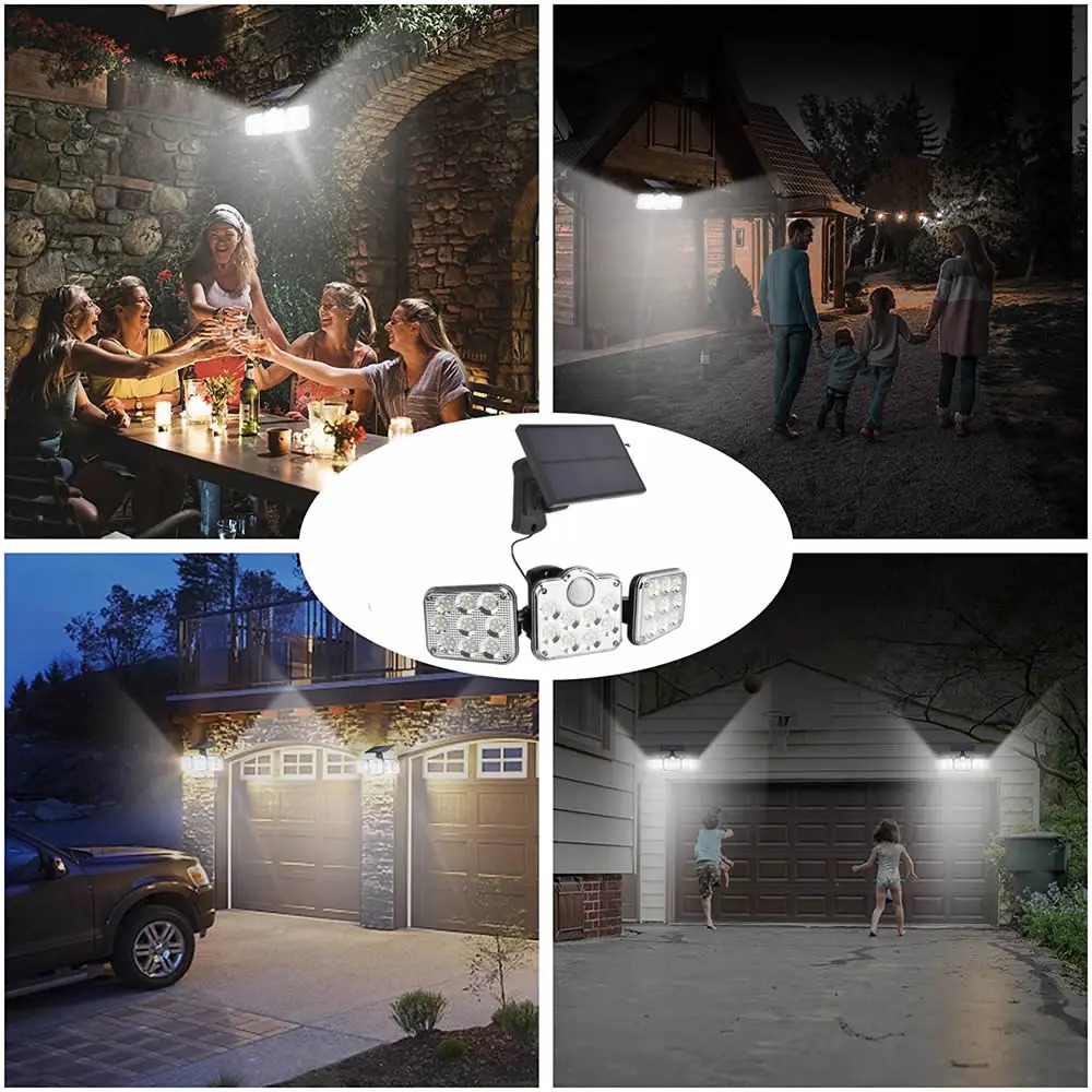LED Solar Motion Sensor Light - 3